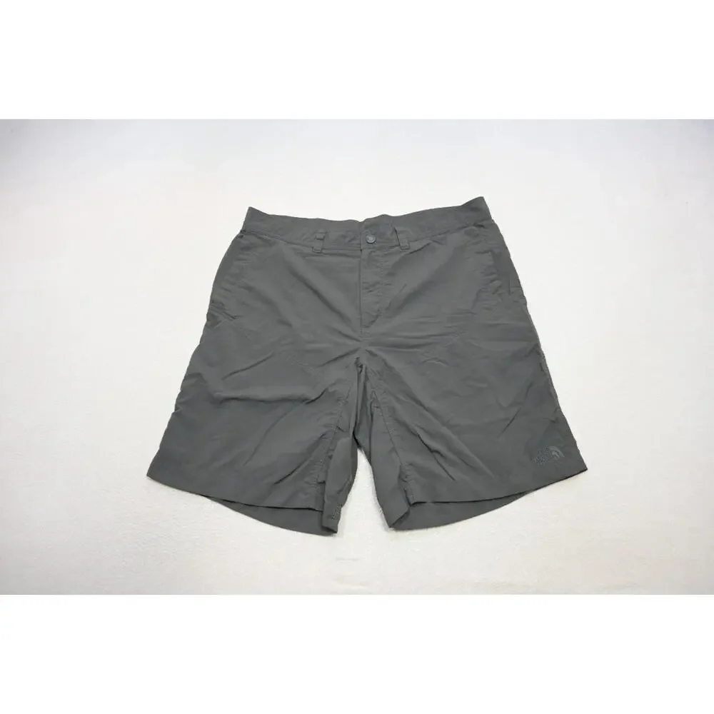 The North Face Nylon‎ Tech Shorts Fishing Hiking Trekking Gray Mens Sz 38